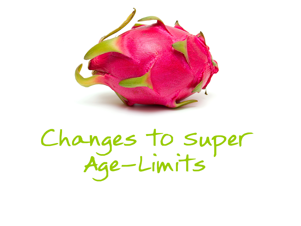 Changes to Age-Related Limitations